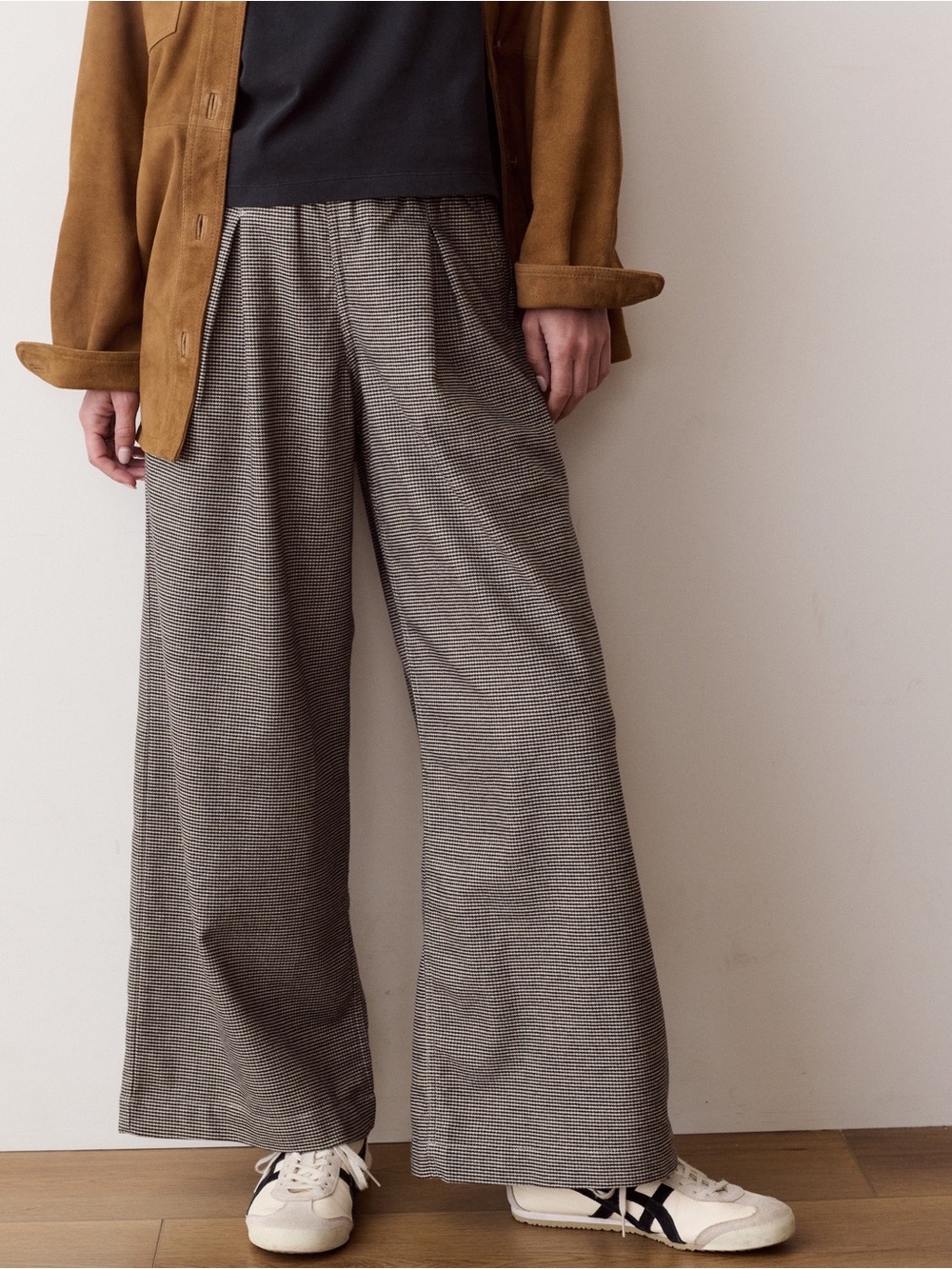 Marine Layer Allison Pleated Moleskin Trouser Wide Leg Size XS